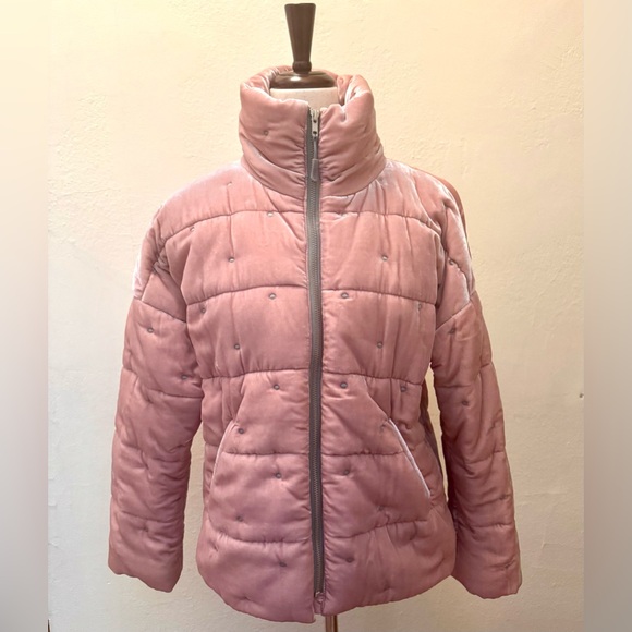 Johnny Was Quilted Warm Bohemian Dusty Pink Jacket, silk blend, Size XS – NWOT - Picture 3 of 16